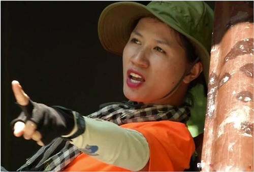 Trang khàn tại "Cuộc đua kỳ thú 2014".