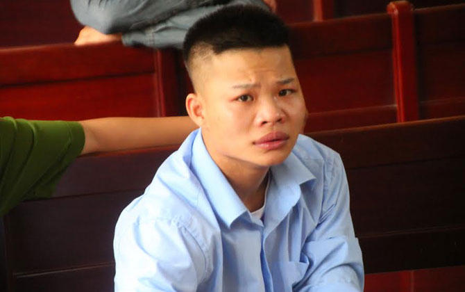 Bị cáo Dương Quang Khánh. (Ảnh: báo Bắc Giang)