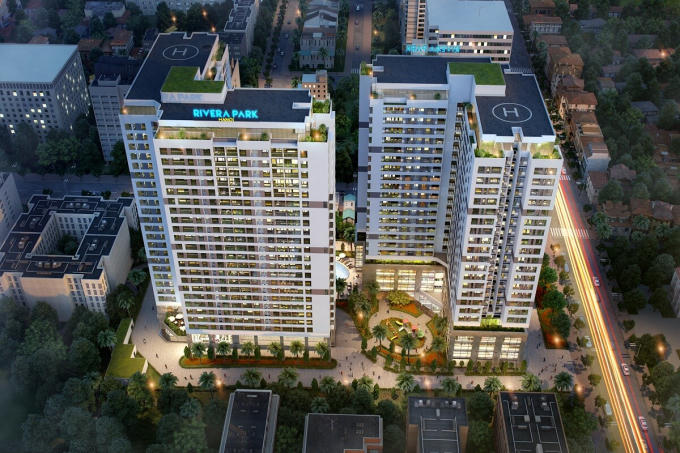 Phối cảnh dự án.