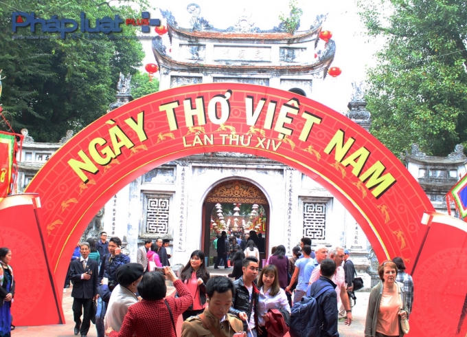 Ngày Thơ Việt Nam sẽ dần được Quốc tế hoá. (Ảnh: Đức Biên)