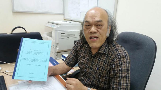 Tiến sĩ Ngọ Văn Nhân, giảng viên đại học Luật Hà Nội.