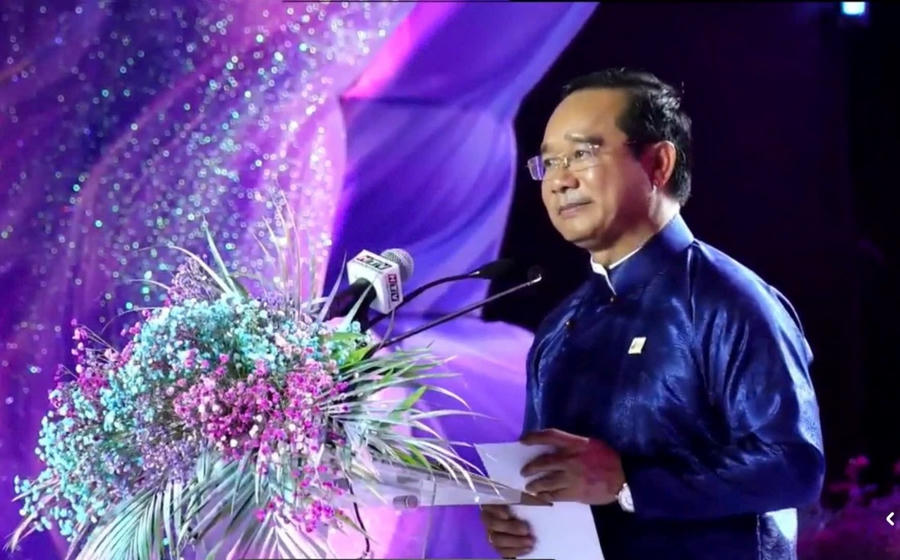 Chủ tịch UBND TP HCM Nguyễn Văn Được phát biểu khai mạc.