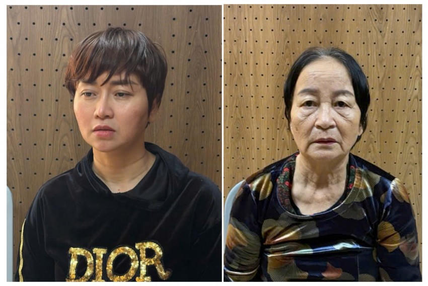 Đối tượng Nguyễn Thị Thu và Trần Thị Thập
