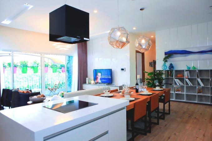 Ảnh chụp căn hộ mẫu dự án EcoHome Phúc Lợi