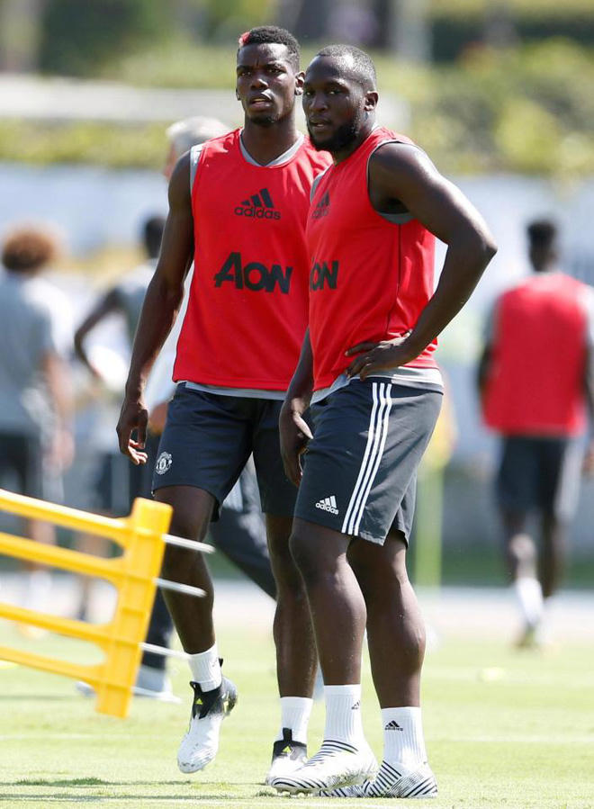 Lukaku c&oacute; buổi tập đầu ti&ecirc;n ở Manchester United
