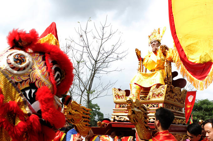 H&agrave; Nội: Độc đ&aacute;o lễ rước