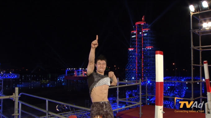 Shuta Nishimura là người đầu tiên về đích trong ngày thi đấu hôm nay với thành tích 1 phút 02 giây 34.