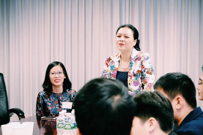 Đo&agrave;n học sinh đầu ti&ecirc;n thăm Ph&aacute;i đo&agrave;n Ngoại giao Việt Nam tại Li&ecirc;n Hợp Quốc