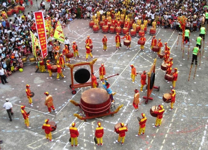 Một trong những màn trình diễn đậm chất truyền thống.