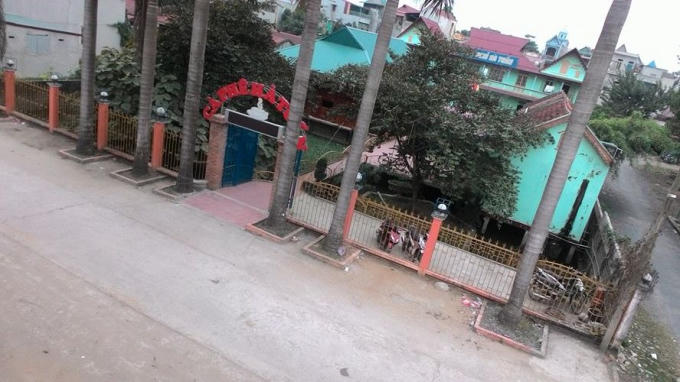 Nhà nghỉ tại thị trấn Vạn Hà, nơi xảy ra án mạng. (Ảnh: Nguyệt Chi)