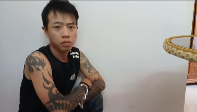 Đối tượng có hành vi tàng trữ trái phép chất ma túy.