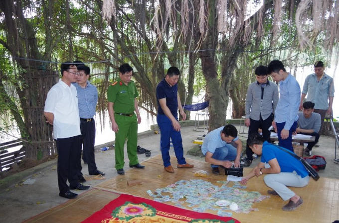 Tang vật thu giữ được.