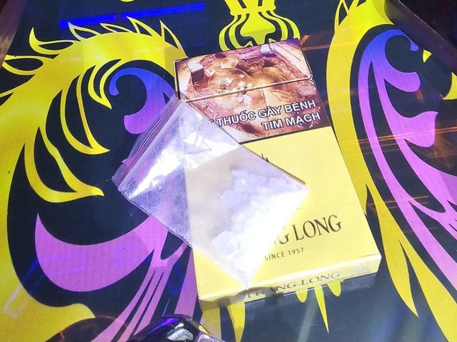 Ma túy dạng Ketamine được các đối tượng sử dụng - Ảnh Công an Hà Tĩnh.