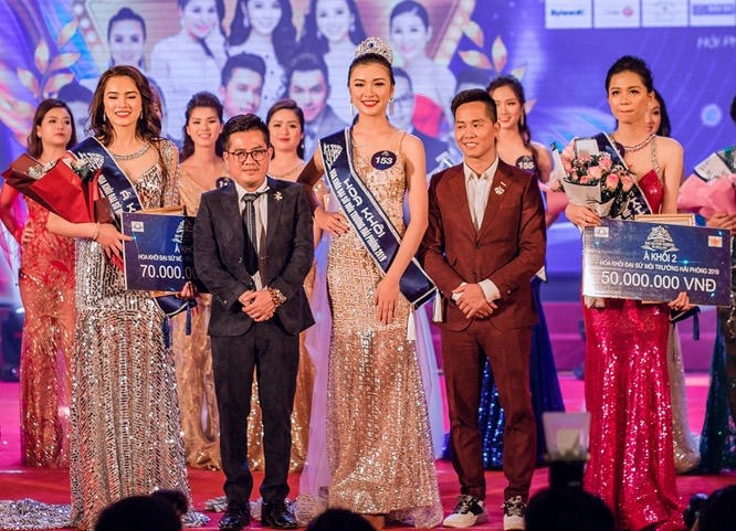 Hoa khôi Đại sứ Môi trường Hải Phòng 2019.