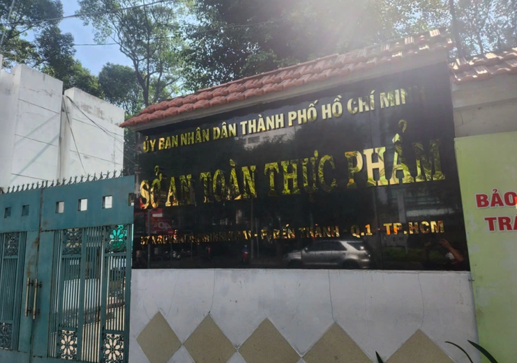 Sở an toàn thực phẩm TP HCM.