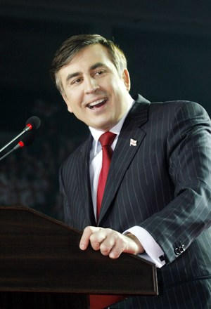 Ông Saakashvili khi còn là Tổng thống Georgia.
