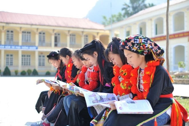 Tăng cơ hội cho học sinh dân tộc thiểu số vào đại học. (Ảnh minh họa: dantri.vn)