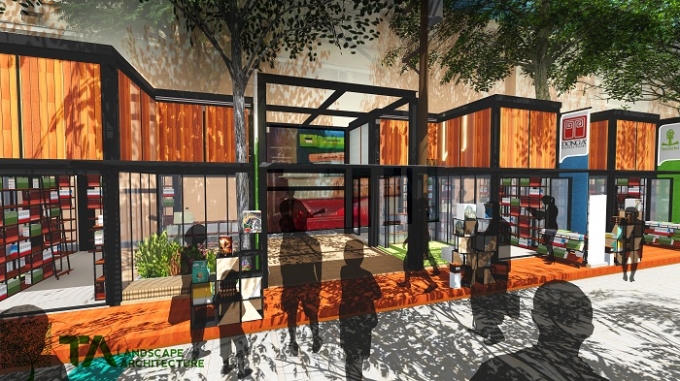 Đường sách nằm trên vị trí đắc địa của trung tâm thành phố như Nhà thờ Đức Bà, Bưu điện Thành phố, Công văn cây xanh 30-4, Phố đi bộ Nguyễn Huệ, Hồ Con Rùa huyền bí, Trung tâm thương mại,...