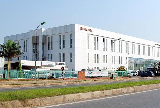 Nhà máy Honda ở Vĩnh Phúc.