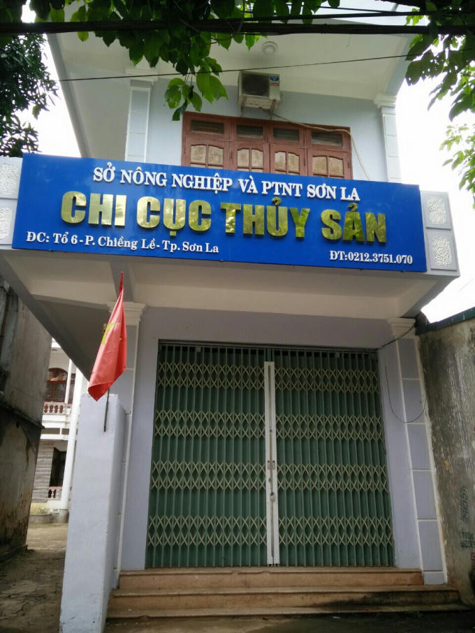 Chi cục Thủy sản Sơn La- nơi để xảy ra hàng loạt sai phạm trong quá trình thực hiện Dự án.