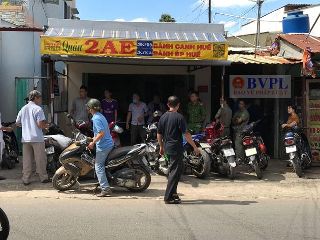 Hiện trường nơi phát hiện sự việc