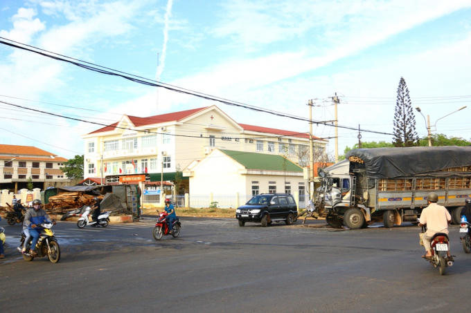 Hiện trường vụ tai nạn