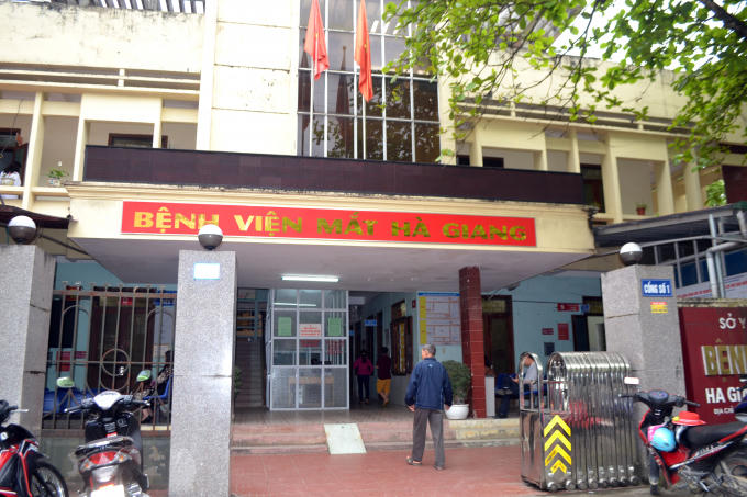 Tổ chức Vision Care đã có 5 ngày làm việc tại bệnh viện Mắt Hà Giang.