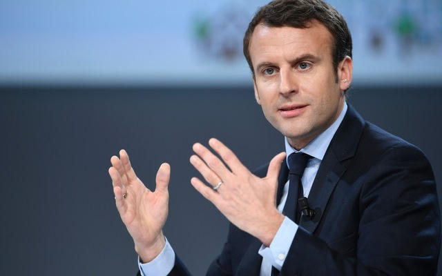 Tổng thống Pháp Emmanuel Macron.