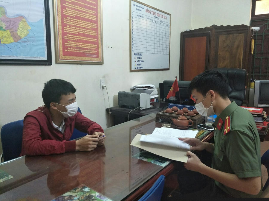 Đối tượng đăng tải thông tin sai về dịch bệnh covid