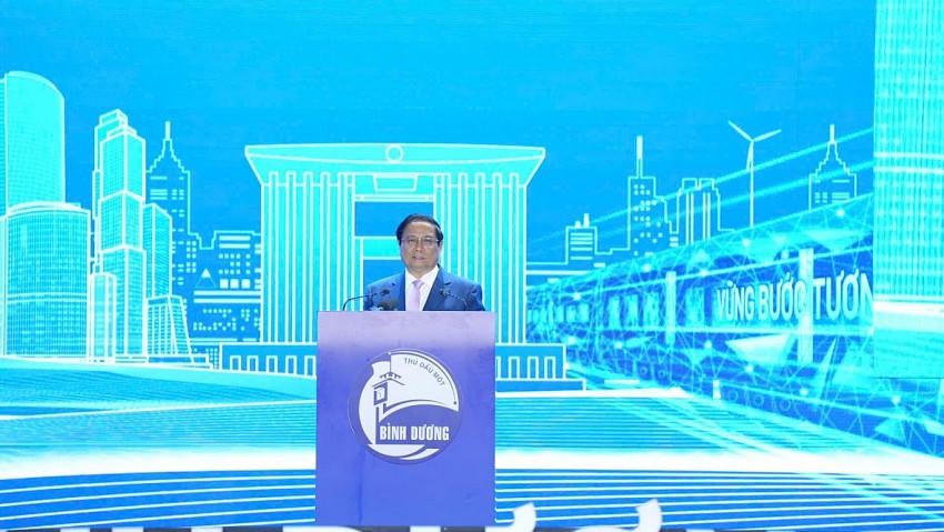 Thủ tướng Chính phủ Phạm Minh Chính dự và chỉ đạo hội nghị Công bố quy hoạch tỉnh Bình Dương thời kỳ 2021 – 2030, tầm nhìn đến năm 2050.