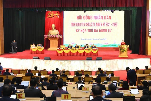 Quang cảnh kỳ họp.