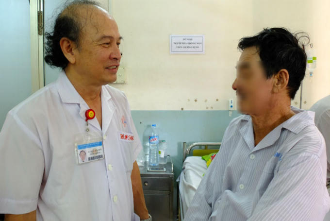 Người bệnh phục hồi nhanh chóng sau ca phẫu thuật.