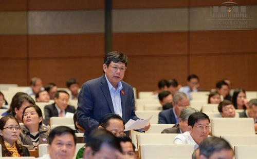 Phó trưởng đoàn đại biểu Quốc hội tỉnh Thanh Hoá, đại biểu Lê Nam.