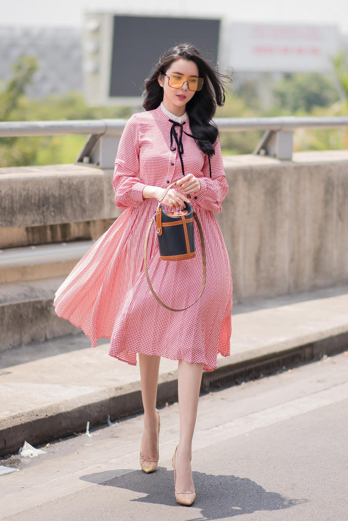 Huỳnh Vy phản bác quan niệm người đẹp là phải xài hàng hiệu