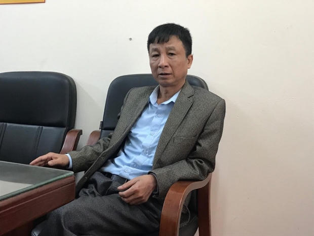 Ông Nguyễn Chí Lương, Chủ tịch xã An Thượng thông tin sự việc.