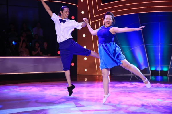 Minh Thảo trong phần thi đầu tiên. Ảnh: Internet