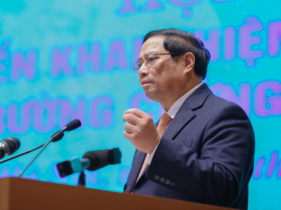 Thủ tướng Chính phủ Phạm Minh Chính.