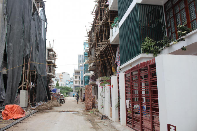 Dự án khu nhà ở Thanh Bình theo ghi nhận của phóng viên Pháp luật Plus vào tháng 11/2017.