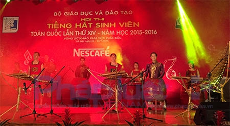Một tiết mục hòa tấu đoạt giải A. Ảnh: Loan Bảo.