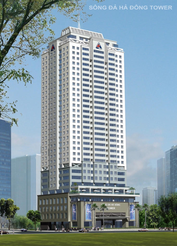 Phối cảnh dự án SDU 143 Trần Phú - Hà Đông.