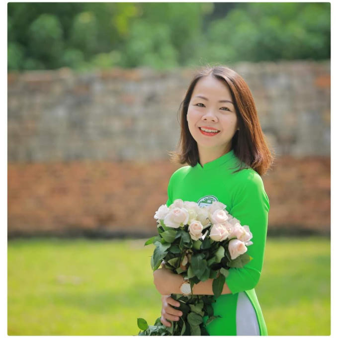 Cô giáo Phạm Thu Trang.