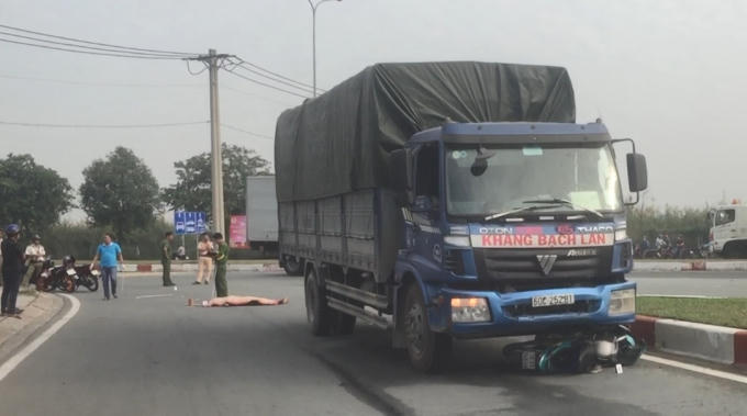 Hiện trường vụ việc (Ảnh: Nguyễn Hảo)