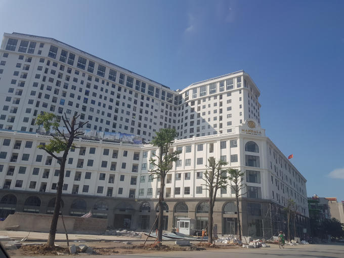 Dự án Royal Park Bắc Ninh có vị trí đẹp tại TP Bắc Ninh. Ảnh chụp tháng 8/2018. (Ảnh Vũ Quang)