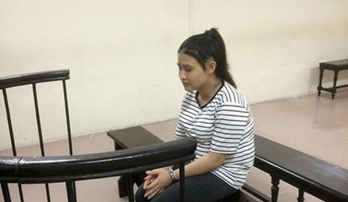 Bị cáo Trần Thị Nam tại phiên phúc thẩm.
