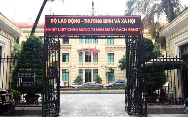Trụ sở Bộ Lao đông thương binh và xã hội. Ảnh Quốc Bảo