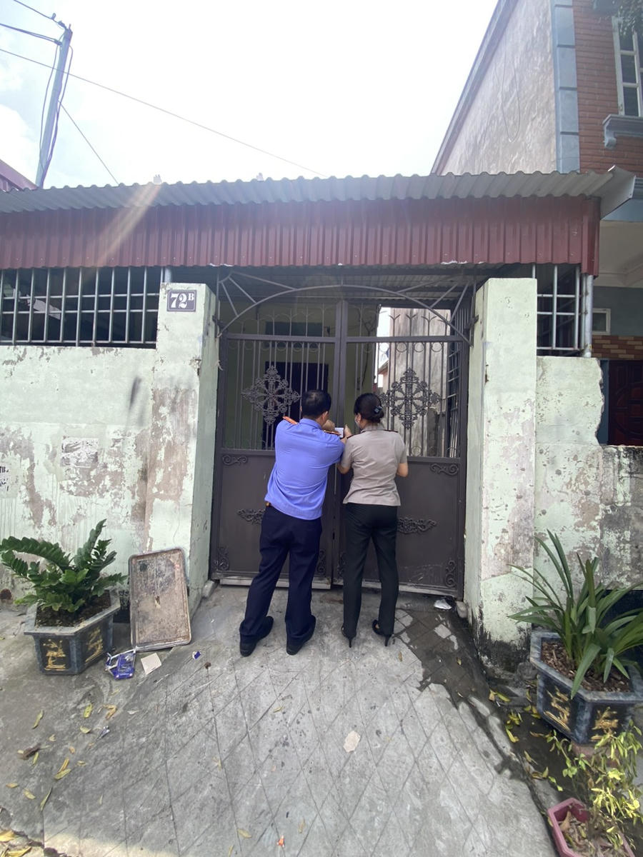 Tài sản được niêm phong để bàn giao cho ông Thắng, bà Phượng