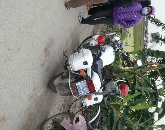 Chiếc xe đặc chủng được sử dụng để đuổi xe vi phạm của nạn nhân.