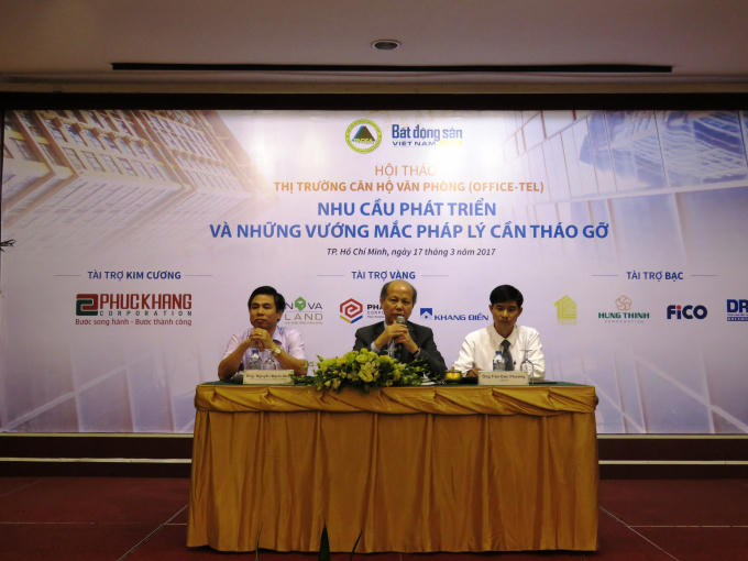 Hội thảo thị trường căn hộ văn phòng.