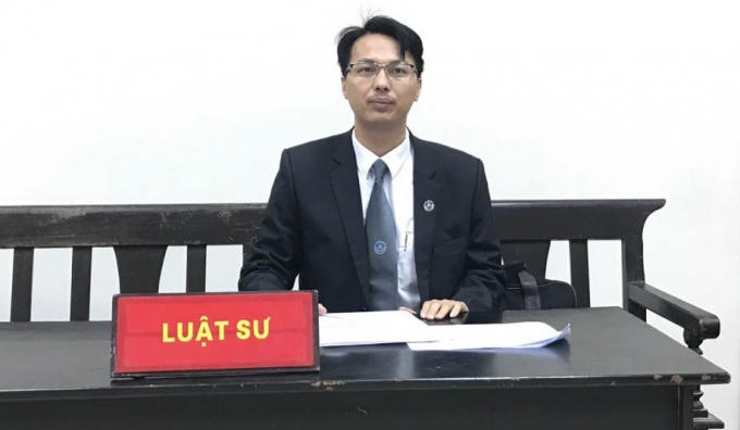 Luật sư Đặng Văn Cường – Trưởng văn phòng luật sư Chính Pháp, đoàn luật sư thành phố Hà Nội.