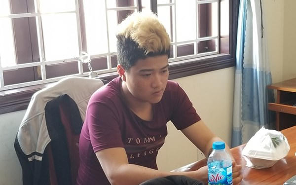 Đối tượng Huy tại CQĐT.
